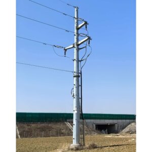 High Quality Galvanized 33KV Electric Power Transmission Tower Self-Support Mono Pole Hot Dipped Tubular Structure